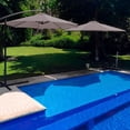 thumbnail image 3 of Sombrilla Grande Exterior Playa Jardin 3m + Base Contrapeso Gris, 3 of 5