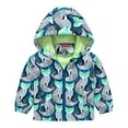 thumbnail image 4 of Coerni Kids Boys' Hooded Cartoon Dinosaur Jacket Windbreaker Outerwear Jackets Cute Sweatshirts Zipper Poncho Tops Streetwear, 4 of 9