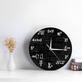 thumbnail image 4 of Chemical Element Mathematics Wall Clock- Wall Clock Silent Non-Tick, 4 of 8