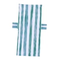 thumbnail image 2 of Funda para silla de playa, práctica funda de microfibra a rayas para silla de piscina, toalla con bolsillo para exteriores, viajes, ocio y . Verde hierba, 2 of 8