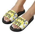 thumbnail image 5 of GZHJMY Stylish Slides for Women Men, Hello Sunshine Soft Flexible Slip-on Sandals Slippers, 5 of 7
