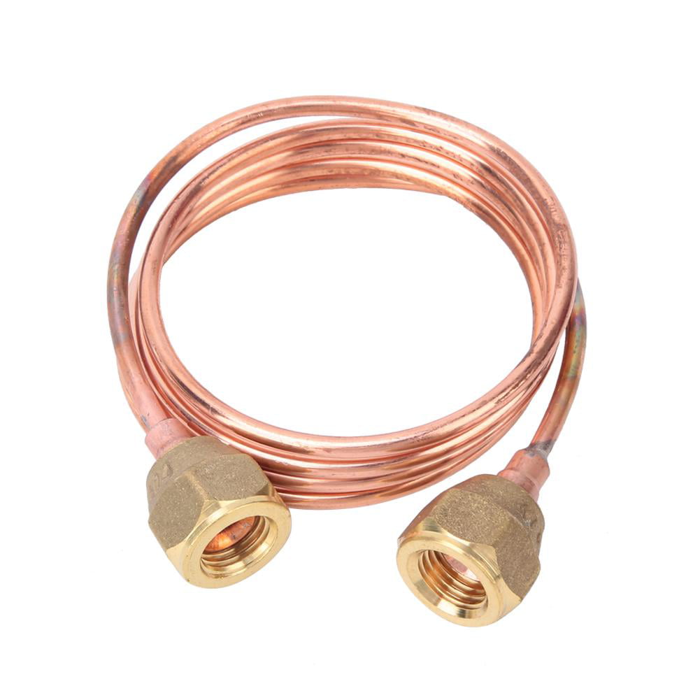 Capillary Tube Soft Flexible Copper Capillary Tubing 2.8mm G1/4 Refrigeration Parts Size : 900mm