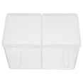 thumbnail image 1 of SHISUYAN 2 Pcs Étui de Rangement en Coton pour Maquillage Boîte de Rangement pour Cotons-Tiges pour Femmes (Blanc), 1 of 9