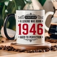 thumbnail image 3 of Vintage  Coffee Mug 11Oz - Ideas Present for 80th Birthday Gifts for Men Women, 80 Year Old Gifts For Men Women, Eighty Birthday, Turning 80 Gifts For Man, Dad, Grandpa, 80th Birthday Cups, 3 of 7