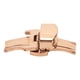 thumbnail image 4 of Correa de reloj Hebilla de mariposa Acero inoxidable Reemplazo universal Cierre de mariposa Oro rosa 14 mm / 0,55 pulgadas, 4 of 10