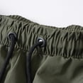thumbnail image 6 of Dolkfu Men's Shorts Drawstring Basketball Athletic Shorts Elastic Waist Zipper Pocket Gym 7 Inch Inseam Shorts Men L, 6 of 8