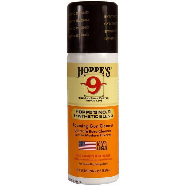Hoppe's No. 9 Synthetic Blend Bore Cleaner Foaming Aerosol, 2 oz