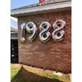 thumbnail image 2 of Silver Number 8 Balloon, 8th Birthday Party Foil Mylar Helium Balloons, 40 Inch, 2 of 4