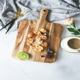 TERGAYEE Wood Cutting Board,Wooden Kitchen Cutting Board for Meat