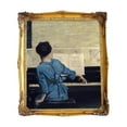 thumbnail image 1 of Retro Gold Rectangle Polyresin Picture Display Frame rectangle Antique Photo Frames 24x29cm Photo, 1 of 9