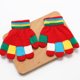 thumbnail image 1 of Guantes de invierno para niños, cálidos, de princesa, para niñas, de cinco dedos, cálidos, con forro polar, bonitos, para niños y niñas, de lana para bebés, 1 of 6