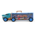 thumbnail image 3 of Trailer Monster Truck Adventure Force Remolque Mini Tiburón Azul, 3 of 4