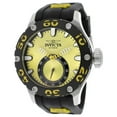 thumbnail image 1 of Invicta Men's 12705 Russian Diver Yellow Accent Bezel Yellow Dial Rubber Strap Dive Watch, 1 of 3