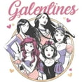 thumbnail image 2 of Men's Disney Galentines Sketch Graphic Tee White X Large, 2 of 5