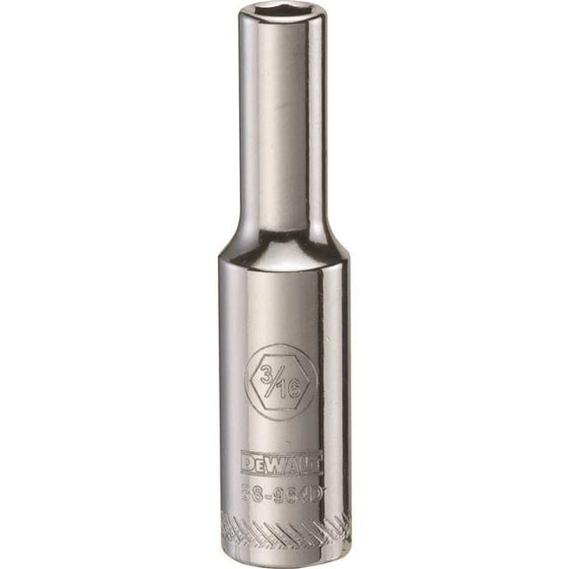 STANLEY 227550 Deep Socket 0.18 in Size 0.25 in Drive Multicolour