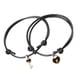 thumbnail image 3 of Brazalete de pareja Salvador Parejas Pulseras Negro, 3 of 10