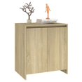 thumbnail image 2 of vidaXL Sideboard Sonoma Oak 70x41x75 cm Engineered Wood, 2 of 5