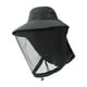 thumbnail image 2 of Sombrero para guardar abejas Yinane Sombrero de apicultor con malla Negro, 2 of 8