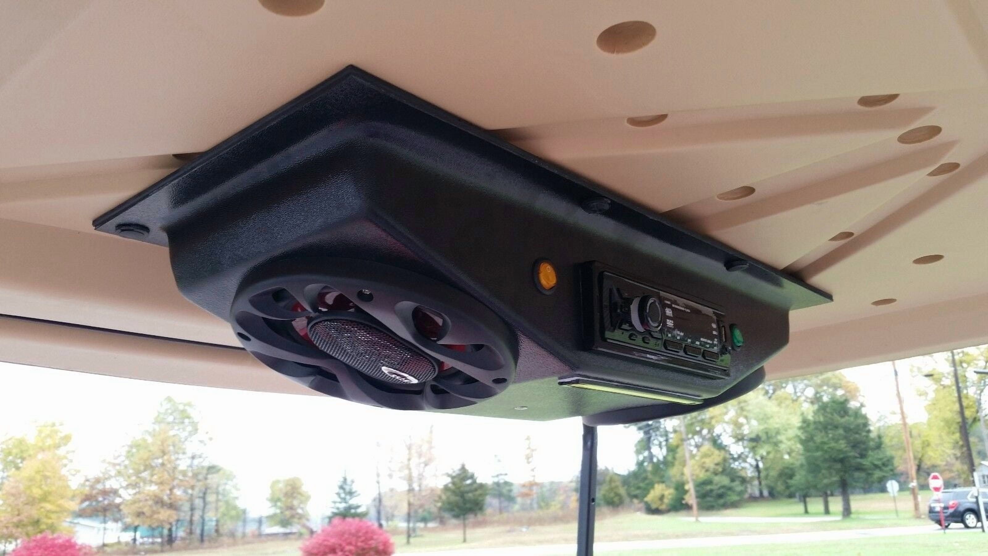 NEW! Golf Cart UTV Radio Stereo Console with 6.5" Speakers Bluetooth! and More!