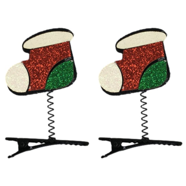 Horquillas navideñas para niños, bebés, niñas, lindas astas de reno para accesorios para el cabello de vacaciones de Papá Noel Zhivalor BST3141237-4