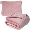 thumbnail image 2 of 2-in-1 Travel Blanket, Airplane blanket/pillow, travel pillow/blanket, Premium Soft Travel Blanket Pillow Airplane, Pilllow converts into blanket, 2 of 15