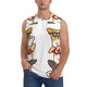 thumbnail image 1 of Balery Corgi Dog2 Camisetas sin mangas para hombre, absorbe la humedad y protege contra el mal olor.-Small, 1 of 7