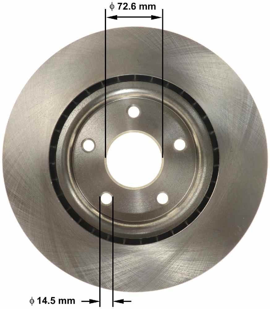 Bendix PRT6170 Premium Brake Rotor