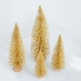 thumbnail image 4 of Desktop  Tree Decorative Multifunctional Exquisite Pink Flocking Miniature Christmas Tree for Table Pink 25cm, 4 of 13