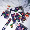 thumbnail image 4 of Papel de regalo BIOBROWN Pixel con diseño navideño de Papá Noel, 4 of 7