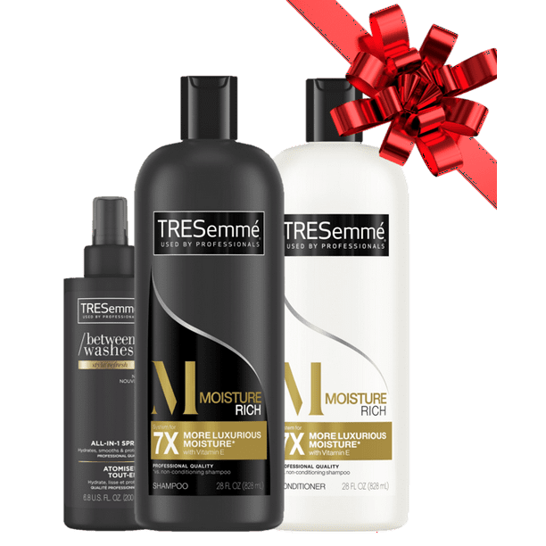 (13 Value) TRESemme 3Piece Moisture Rich Gift Set with Shampoo