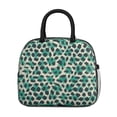 thumbnail image 2 of Womens Leopard Pattern with Green and Black Spots Lunch Box for Work,Insulated Lunch Bag for Women,Loncheras Para Mujer,Leakproof Adult Lunch Bag for Work,Beach,Travel,Picnic,Camping, 2 of 7
