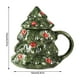 thumbnail image 3 of Taza de café de cerámica con diseño de árbol de Navidad, suministros prácticos para la vida familiar, taza de cerámica, 3 of 5