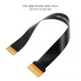thumbnail image 5 of Cable de conexión flexible Yuxing 15 cm 22 pines a 15 pines color negro 2 piezas, 5 of 5