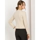 thumbnail image 5 of Chaqueta De Mujer Con Botones Cortos Y Ligeros Vintage De Otoño Con Bolsillos Beige L, 5 of 6
