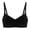 Black, variant on Wireless Backless Bra for Women Seamless Comfort with Convertible Transparent Shoulder Straps and Elegant Design White 34