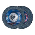 thumbnail image 1 of Disco de solapa PFERD POLIFAN® -Curvo Radial Tipo Zirconia de grano 40, 1 of 2