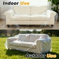 thumbnail image 5 of Plastic Couch Cover, 86.6" l x 53.1" W Clear Thick Waterproof Furniture Covers, 5 of 6