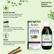 Herbion Sugar-Free Ivy Leaf Syrup with Thyme and Stevia for Respiratory Health, 5 fl oz