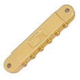 thumbnail image 3 of Puente de guitarra eléctrica Sunnimix de bloqueo dorado Guitar Roller Saddle Bridge, 3 of 8