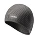 thumbnail image 1 of Gorros de natación impermeables Mujeres Hombres Silicona Protección auditiva Sombrero de natación Negro Ehuebsd Para Estrenar, 1 of 6