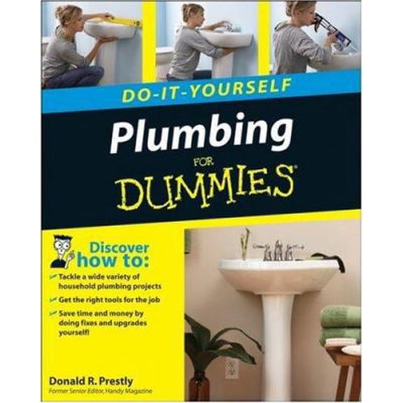 Pre-Owned Plumbing Do-It-Yourself For Dummies (Paperback) 0470173440 9780470173442