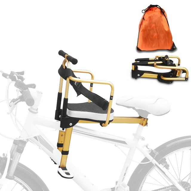 Lixada Mountain Bike Safety Seat Cushioned Cycling Seat Front Mounted Child Seat