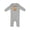 AC-Heather Grey, variant on My Mommy Loves Me Sloth Baby Romper Coveralls