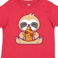 thumbnail image 4 of Inktastic Sloth Pizza Boys or Girls Toddler T-Shirt, 4 of 5