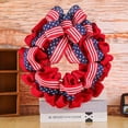 thumbnail image 4 of Day Welcome Wreath Door Hanging Independence Day Wreath Decoration Door Wreath Decoration, 4 of 7