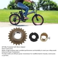 thumbnail image 3 of Freewheel Adapter Kit, 22T Bike Freewheel with 30mm Adapter Long Lifespan  for Go Kart, 3 of 7