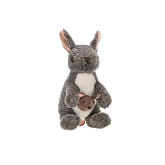 Wild Republic Kangaroo with Joey Plush, Stuffed Animal, Plush Toy, Gifts for Kids, Cuddlekins, 8 Inches