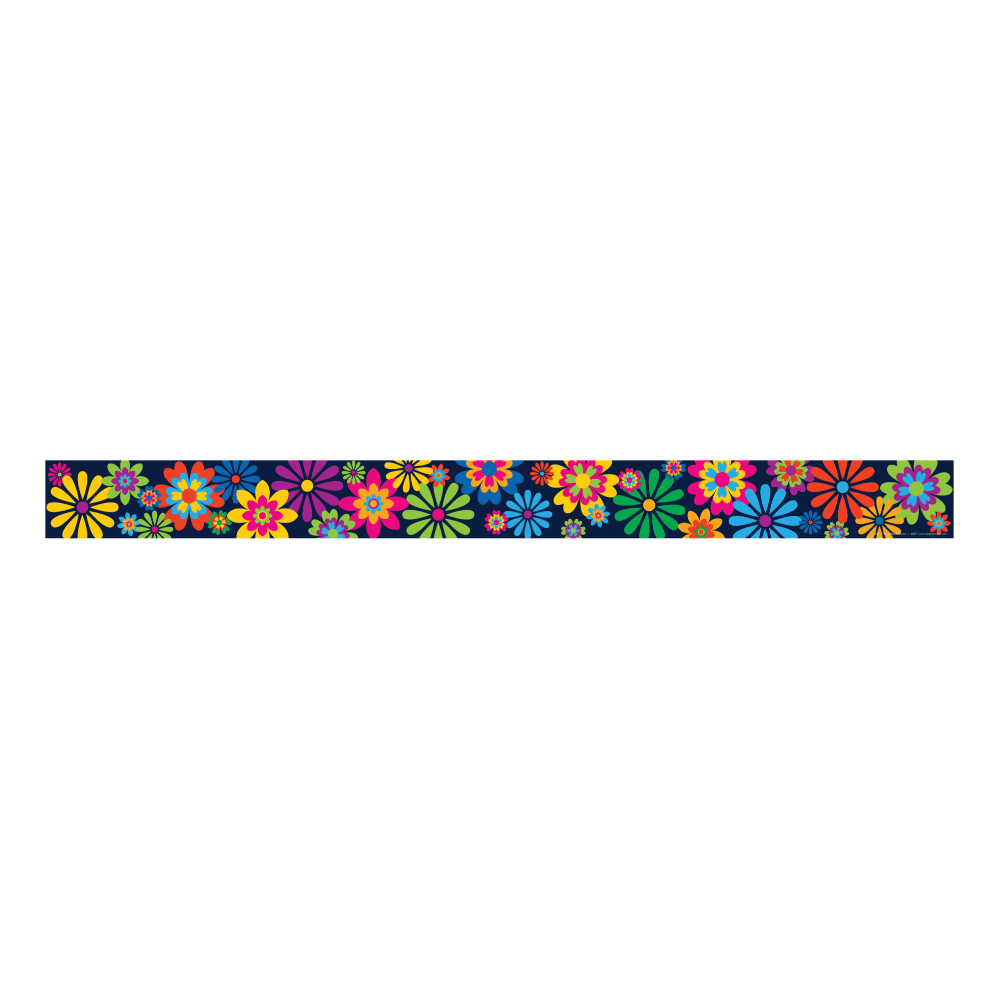 Barker Creek Double-Sided Border 2-Pack, Italy Fiori Bellissimi, Decorate Galore with 70' of Border, Coordinating Designs Printed On Both Sides for Twice the Value, 3" x 70' (3671)