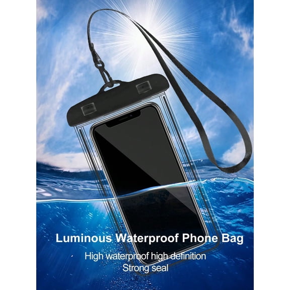Universal Waterproof Phone Pouch Black