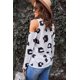 thumbnail image 4 of ABPHQTO Blusa de hombro descubierto con estampado de leopardo para mujer, 4 of 5